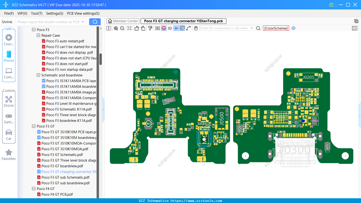 Xiaomi Poco F3 GT Charging Connector bitmap